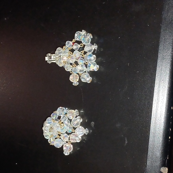 Swarovski Jewelry - Clip in Crystal Earings with Swarovski Crystals